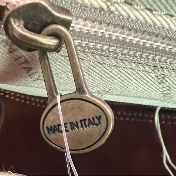 🆕 Lucaldo Firenze Leather Duffle Bag - Picture 16 of 17